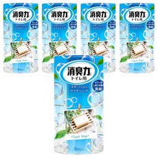 ST 雞仔牌 浴廁消臭力, 400ml, 5瓶, 皂香