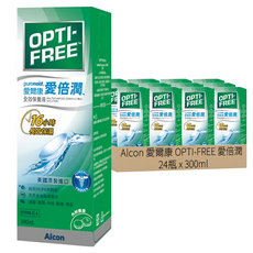 Alcon 愛爾康 愛倍潤全效保養液, 300ml, 24瓶