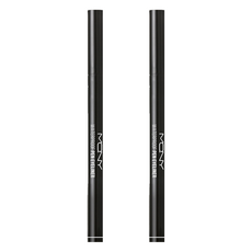 MACQUEEN NEWYORK 防水眼線液筆, Deep Black, 2支