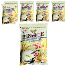 旭信 五穀杏仁粉，杏仁味香郁 滋養好美味, 450g, 6包