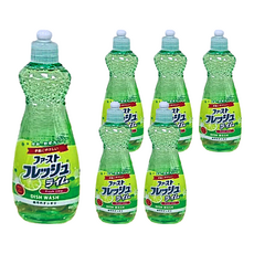 第一石鹼 Funs果香洗碗精 檸檬香, 600ml, 6瓶