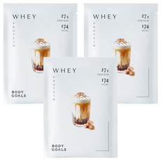 BODY GOALS 多效乳清蛋白飲Pro 隨手包 黑糖奶茶, 3個, 40g