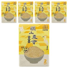 關山農會 胚芽米 台東關山產, 2kg, 5包