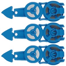 KOKUYO Campus 象牙白修正替換內帶B罫 6m 藍色 - 筆記本專用修正帶, 3個