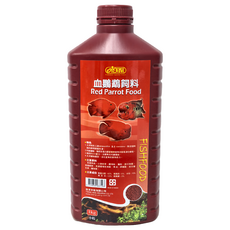 ISTA 伊士達 血鸚鵡飼料 增艷配方 小粒 1kg, 1瓶