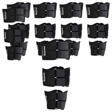 捷華 美腿束腿帶 黑色 M, 6組