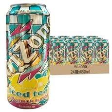 AriZona 檸檬風味茶, 24罐, 650ml