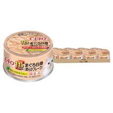 INABA CIAO 啾嚕 11歲 旨定罐 M-41, 白身鮪魚, 85g, 24罐