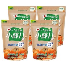無敵家 無敵小蘇打 400g 天然食品級小蘇打粉 有效清潔、除臭、抑菌 廚房清潔好幫手, 4包