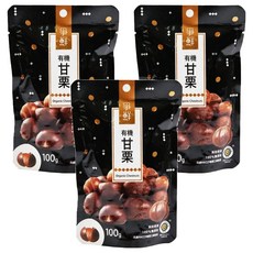 爭鮮 嚴選甘栗仁 純素, 100g, 3包