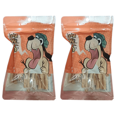 狗麻吉 寵物零食, 2包, 鴨氣管, 50g