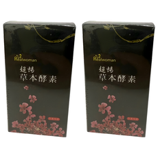 REALWOMAN 美妍世家 超暢草本酵素錠, 80顆, 2罐