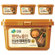 SING SONG 低鹽韓式傳統大醬，健康SOYBEAN PASTE(DOENJANG), 1kg, 4盒