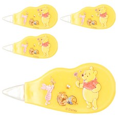 迪士尼返校日繽紛修正帶 bf130-7, 維尼小豬, 4個