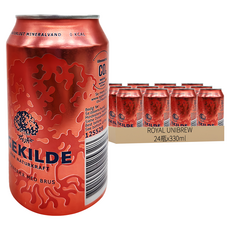 ROYAL UNIBREW 蔓越莓香氛氣泡礦泉水, 330ml, 24瓶