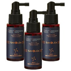 SAHOLEA 森歐黎漾 質進化咖啡因豐盈胜肽養髮液 50ml -強健髮根 活絡頭皮, 3瓶