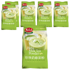 馬玉山 珍珠奶綠茶粉, 700g, 1個, 6包