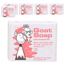 澳洲 Goat 山羊乳肥皂 椰子油, 100g, 6個