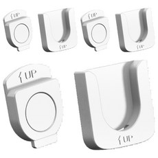 OLoBabee 遙控器磁吸掛勾, 3個, 白色