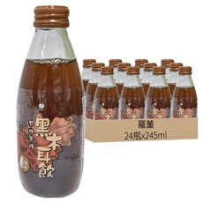 羅董 有機黑糖黑木耳飲 24瓶, 台灣在地, 通過ISO22000及HACCP食品安全管理系統驗證, 245ml