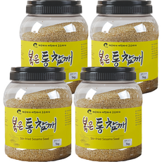 uncletak 桶裝烤芝麻, 1kg, 4罐