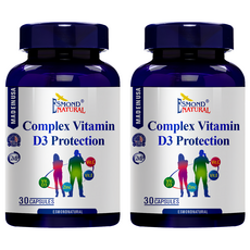 愛司盟 複方維生素D3防護膠囊-維持骨骼健康 增強體力 全方位營養防護, 30顆, 2罐