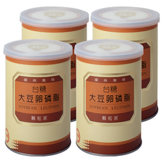 台糖 大豆卵磷脂, 200公克/罐, 200g, 4罐