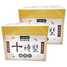 ivenoR 十時塑 纖檸茶 (10包/盒) - 促進新陳代謝 維持消化道機能, 34g, 2盒