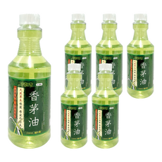 室翲香 香茅油 補充瓶, 天然草本煉製 居家外出良伴 550mL, 6瓶