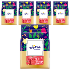 High Tea 伂橙 紅石榴莓果微氣泡飲, 8包, 25g, 5袋