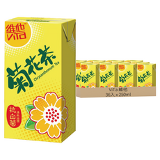 ViTa 維他 菊花茶飲品 Set 6, 250ml, 36入