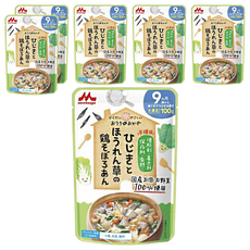 MORINAGA 森永 幼兒食品 雞肉野菜丼, 日本國產肉與野菜 100%使用, 不使用著色劑、防腐劑、香料, 100g, 6包