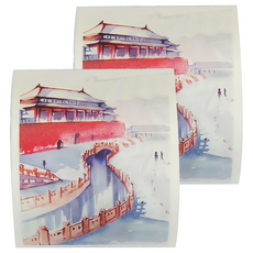 CARD LOVER 信的戀人 全世界路過 和紙膠帶 40mm x 5m, 中國, 2個