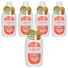 Smiling 百齡 乳酸酵素漱口水 水果薄荷, 700ml, 5瓶
