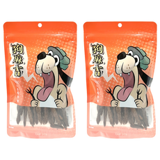 狗麻吉 寵物零食, 2包, 牛筋條, 90g