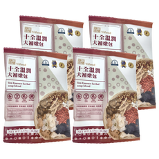 Yifood 頤珍宮膳 十全溫潤大補燉包, Ten Essence herbal soup blend, 38.8g, 4包