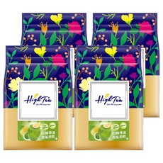 High Tea 伂橙 白柚抹茶微氣泡飲 清新爽口 隨時享受日式茶道, 8包, 25g, 4袋