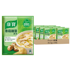Knorr 康寶 自然原味香菇雞蓉, 36.5g, 8包
