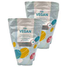 THE VEGAN 樂維根 優纖植物高纖優蛋白 水蜜桃, 1kg, 2包