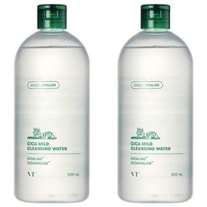 VT COSMETICS 積雪草溫和卸妝水 500ml, 2瓶