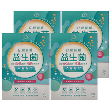 PB AMINO 好順蔬暢益生菌 多多風味, 20包, 2g, 4盒