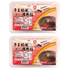 鷹馬牌 鍋燒雞絲麵 肉燥風味 4入, 220g, 2盒