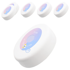 QiMart 二代除濕除臭神器 珪藻土防霉塊 橢圓, 6個