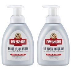 依必朗抗菌洗手慕斯, 450g, 2瓶
