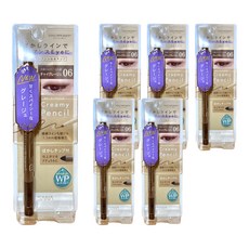 SANA 莎娜 Newborn 絲滑眼線筆 06 薄暮灰, 防水設計, 1.5mm 超極細筆芯, 6件