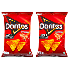 Doritos 多力多滋 TORTILLA CHIPS BARBEQUE 脆片 燒烤牛肉風味, 160g, 2包