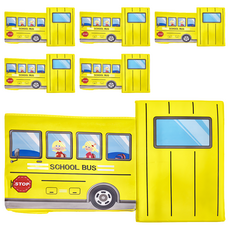 汽車玩具收納箱 車廂, 多種款式可選, 40 x 25 x 30cm, 黃色, 6個