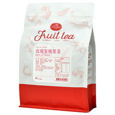 Magnet 曼寧 玫瑰蜜桃果茶, 40包, 6g, 1袋