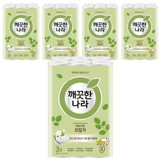 KleanNara 可綠納樂 3層捲筒式衛生紙 HerbGarden Moringa Wide 30m, 30捲, 5袋