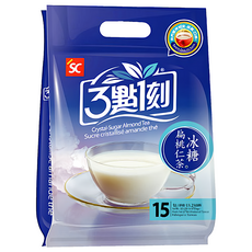 3點1刻 冰糖扁桃仁茶, 25g, 15包, 1袋